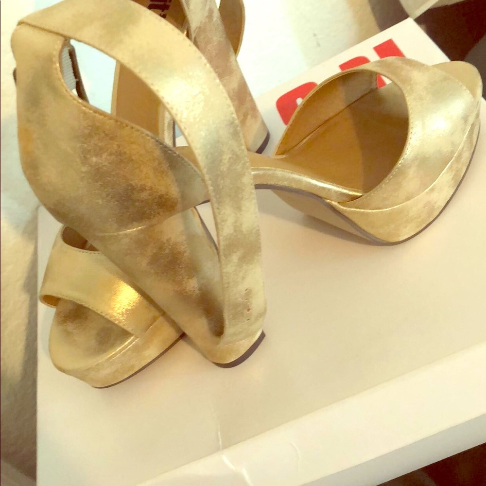 Gold Heels